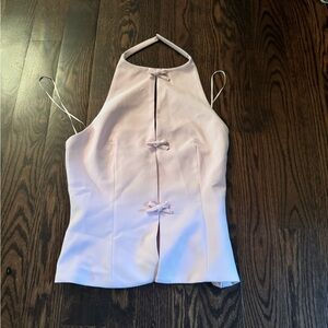 Zara Halter Top NWT